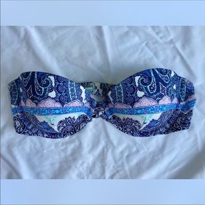 Victoria’s Secret paisley push up bandeau